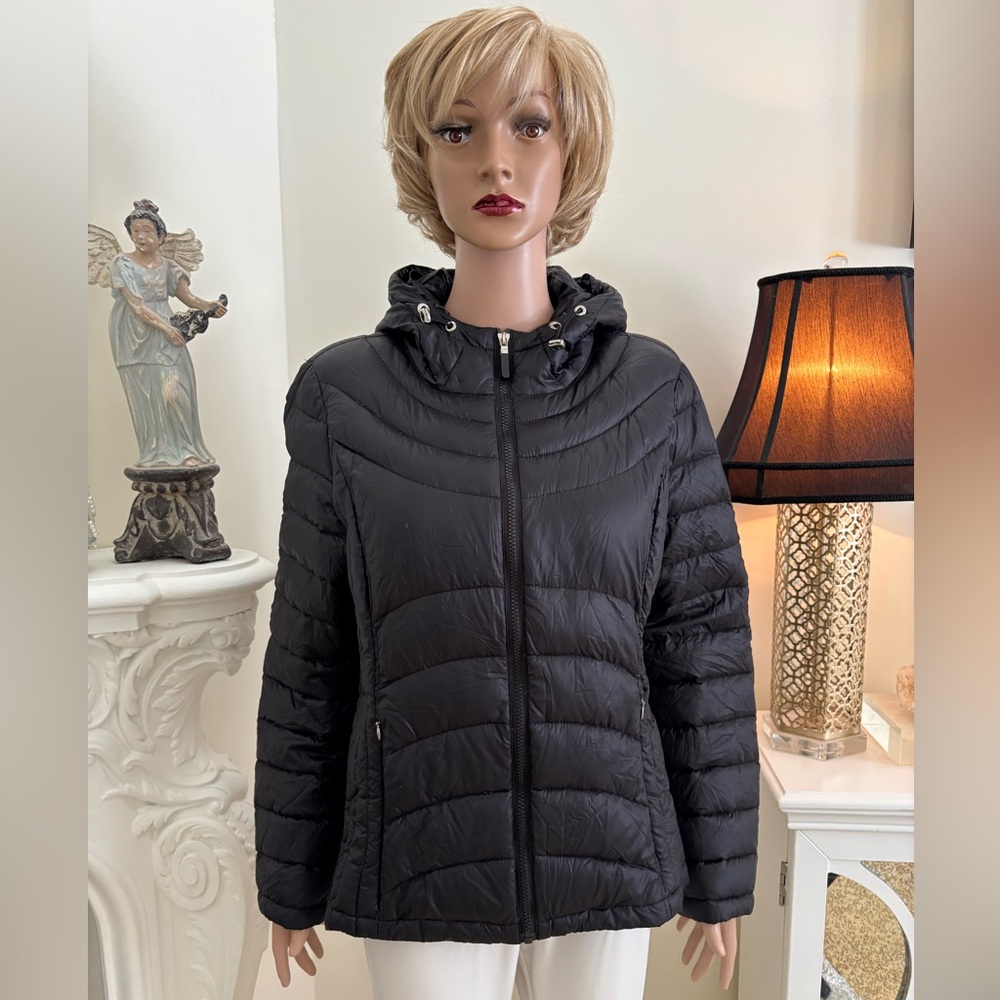 Andrew Marc Women's Black Puffer Jacket